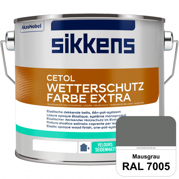 Cetol Wetterschutzfarbe Extra (RAL 7005 Mausgrau)