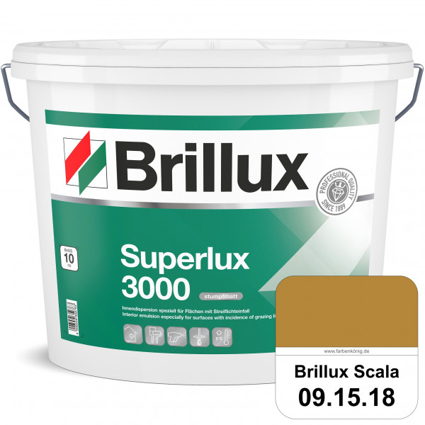 Superlux ELF 3000 (Brillux Scala 09.15.18) Dispersionsfarbe für Innen, emissionsarm, lösemittel- & w