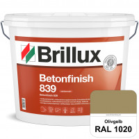 Betonfinish 839 (RAL 1020 Olivgelb) elastische Beschichtung zum Schutz rissgefährdeter Betonbauteile