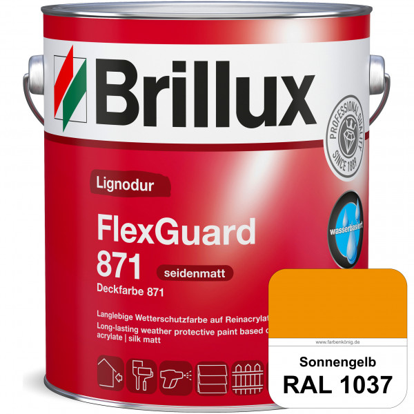 Lignodur FlexGuard 871 (Deckfarbe 871) RAL 1037 Sonnengelb