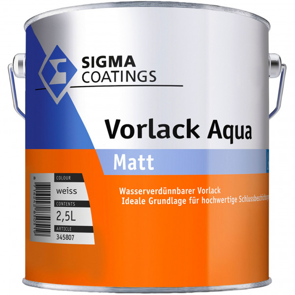 Sigma Vorlack Aqua (Weiß)