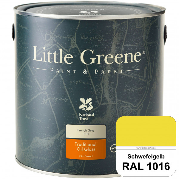 Traditional Oil Gloss (RAL 1016 Schwefelgelb)