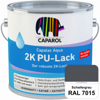 Capalac Aqua 2K PU-Lack (RAL 7015 Schiefergrau) chemisch und mechanisch widerstandsfähige Lackierung