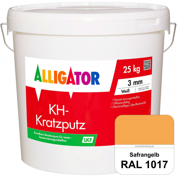 KH-Reibeputz LEF 2 mm (RAL 1017 Safrangelb)