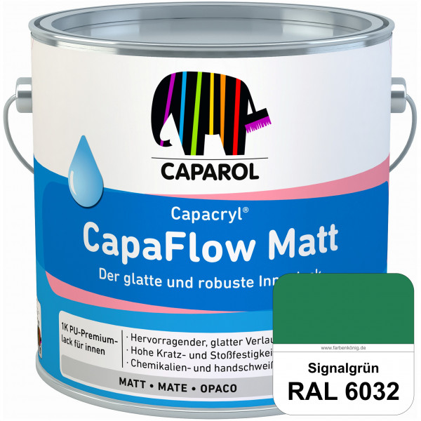 Caparol Capacryl CapaFlow Matt (RAL 6032 Signalgrün)