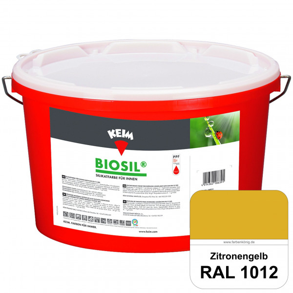 KEIM BIOSIL® (RAL 1012 Zitronengelb)