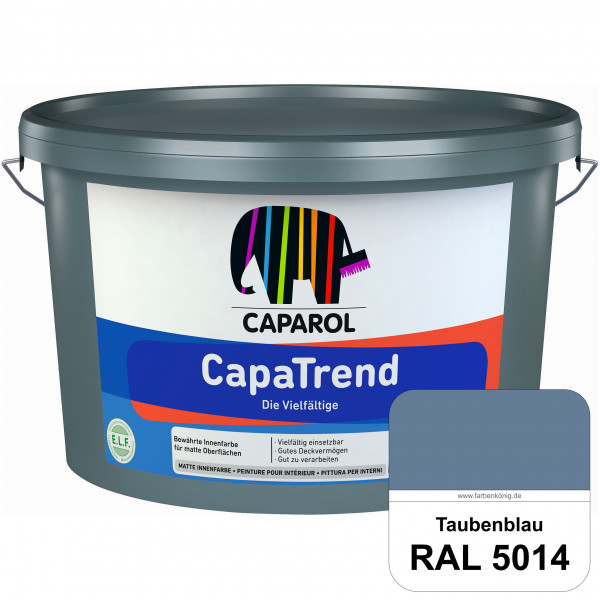 CapaTrend (RAL 5014 Taubenblau) matte hochdeckende Dispersionsfarbe für den Innenbereich