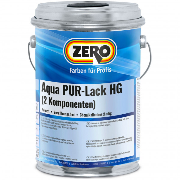 Aqua PUR-Lack HG inkl. Härter (Farblos)