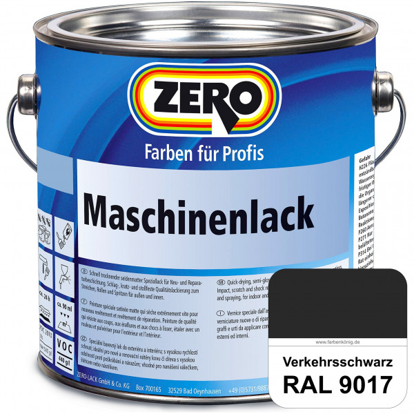 Maschinenlack (RAL 9017 Verkehrsschwarz)