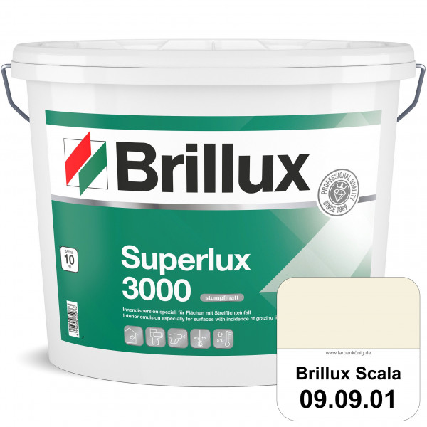 Superlux ELF 3000 (Brillux Scala 09.09.01) Dispersionsfarbe für Innen, emissionsarm, lösemittel- & w
