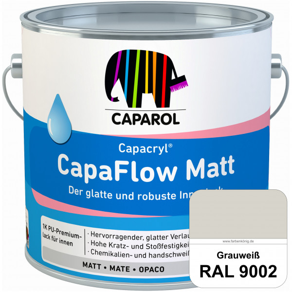 Caparol Capacryl CapaFlow Matt (RAL 9002 Grauweiß)