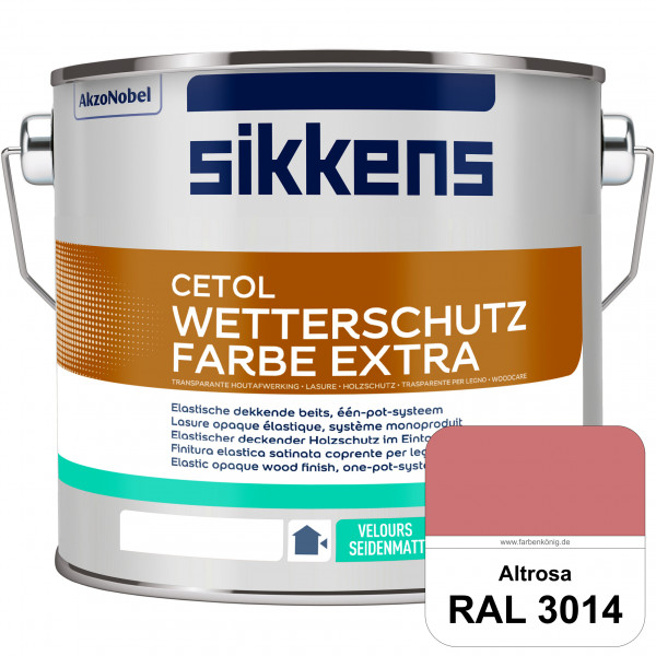 Cetol Wetterschutzfarbe Extra (RAL 3014 Altrosa)