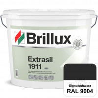Extrasil 1911 (RAL 9004 Signalschwarz) Fassadenfarbe Silikatbasis für Fassaden- und Egalisierungsbes