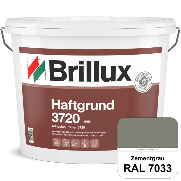 Haftgrund ELF 3720 (RAL 7033 Zementgrau) Grundierfarbe für schwach saugenden Untergründen (innen&auß