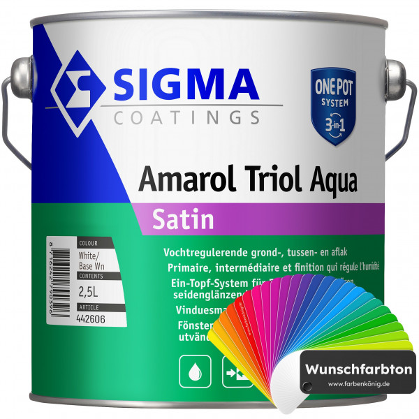 Sigma Amarol Triol Aqua Satin (Wunschfarbton)