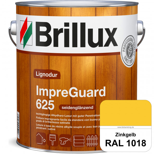 ImpraGuard 625 (RAL 1018 Zinkgelb) imprägnierende Lasur (lösemittelhaltig) für allen Laub- und Nadel