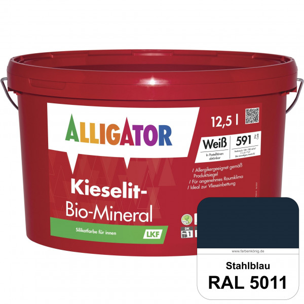 Kieselit-Bio-Mineral LKF (RAL 5011 Stahlblau)