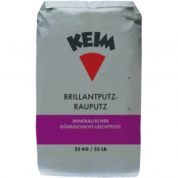 KEIM BRILLANTPUTZ Rauputz 3mm (Weiß)