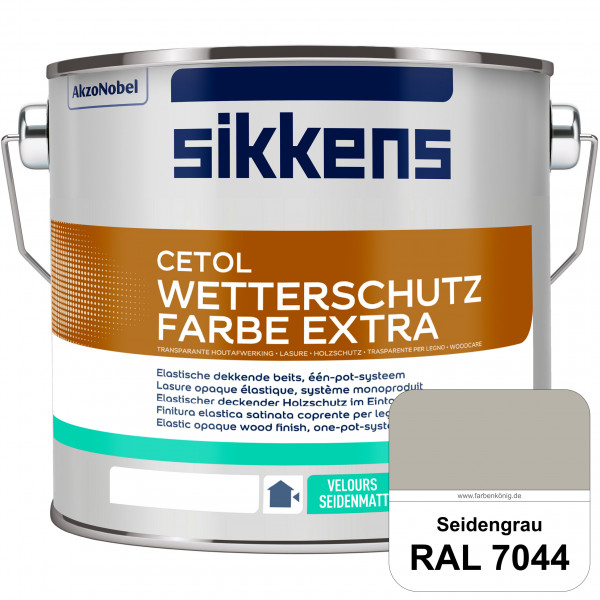 Cetol Wetterschutzfarbe Extra (RAL 7044 Seidengrau)