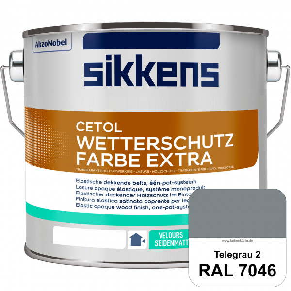Cetol Wetterschutzfarbe Extra (RAL 7046 Telegrau 2)