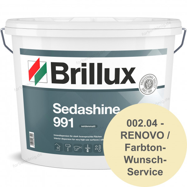 Sedashine 991 (B-Ware) - 5 Liter (002.04 - RENOVO/Farbton-Wunsch-Service)