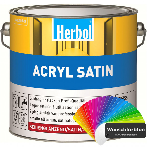 Acryl Satin (Wunschfarbton)