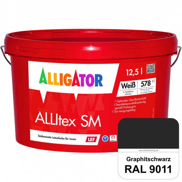 ALLITEX SM LEF (RAL 9011 Graphitschwarz)