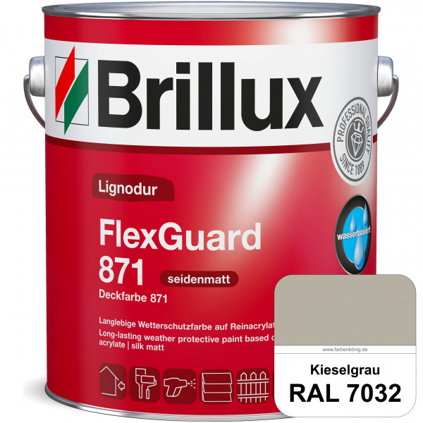 Lignodur FlexGuard 871 (Deckfarbe 871) RAL 7032 Kieselgrau