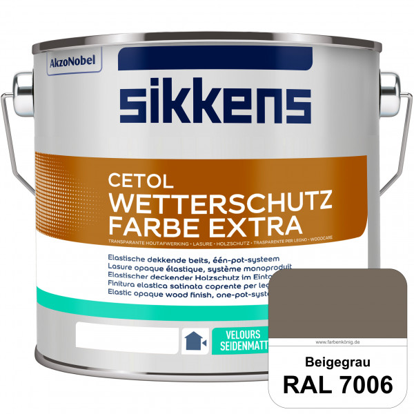 Cetol Wetterschutzfarbe Extra (RAL 7006 Beigegrau)