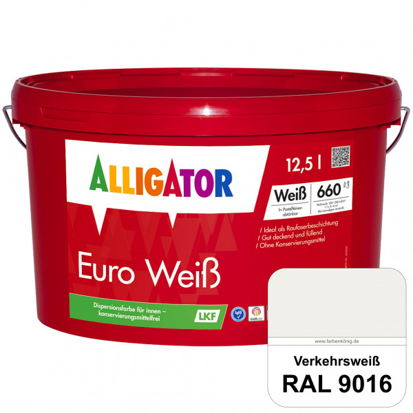 Euro Weiß LKF (RAL 9016 Verkehrsweiß)