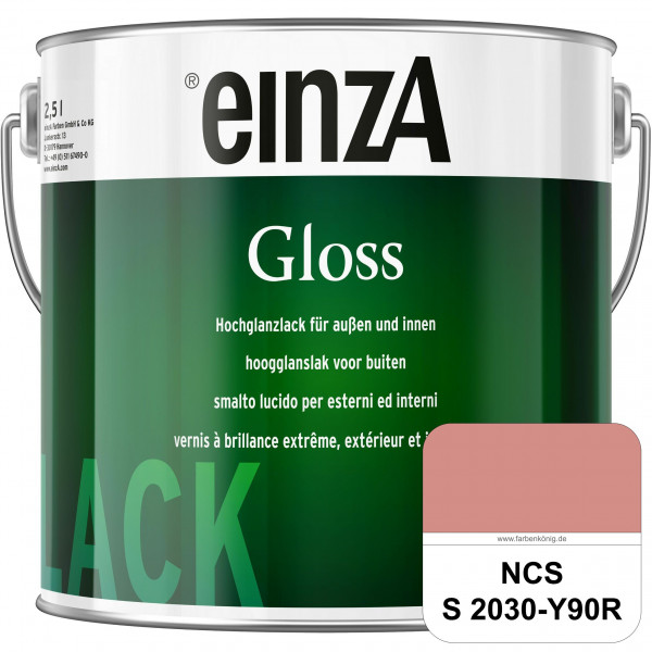 einzA Gloss (NCS S 2030-Y90R) Hochwertiger Alkydharzlack in Premium-Qualität, hochglänzend.