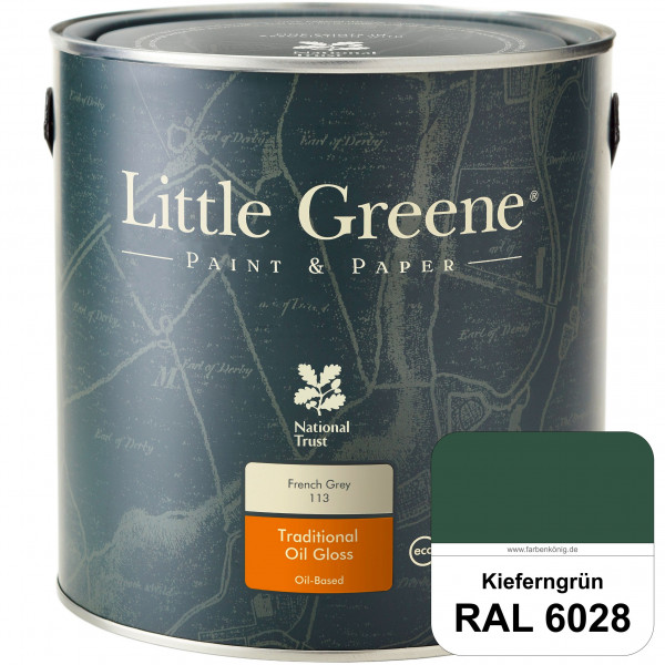 Traditional Oil Gloss (RAL 6028 Kieferngrün)