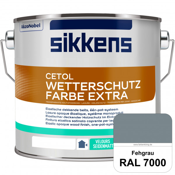 Cetol Wetterschutzfarbe Extra (RAL 7000 Fehgrau)