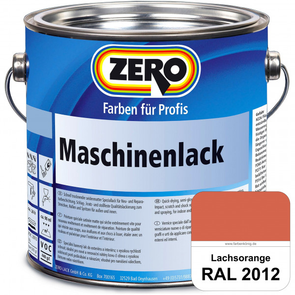 Maschinenlack (RAL 2012 Lachsorange)