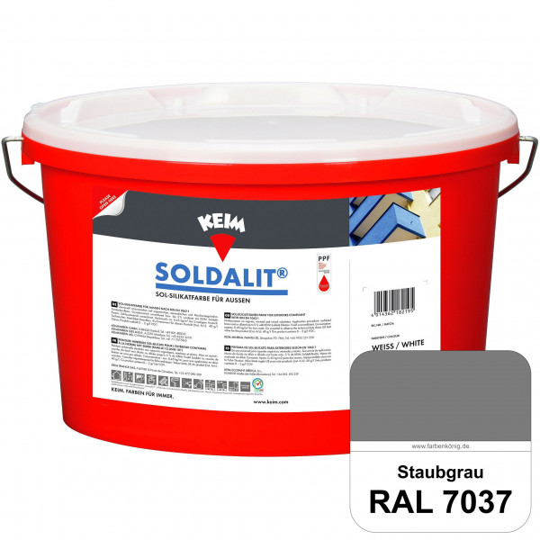 KEIM Soldalit® (RAL 7037 Staubgrau)