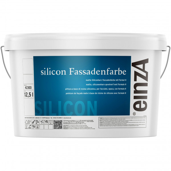 einzA silicon Fassadenfarbe (Weiß)