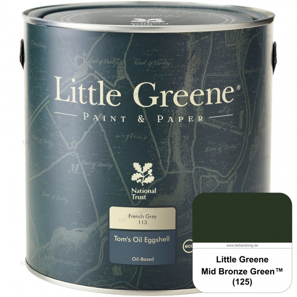 Tom's Oil Eggshell (125 Mid Bronze Green)