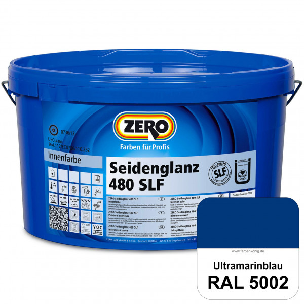 Seidenglanz 480 SLF (RAL 5002 Ultramarinblau)