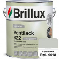 Impredur Ventilack 822 (RAL 9018 Papyrusweiß) Seidenglanzlack (lösemittelhaltig) Fenster & Türen inn