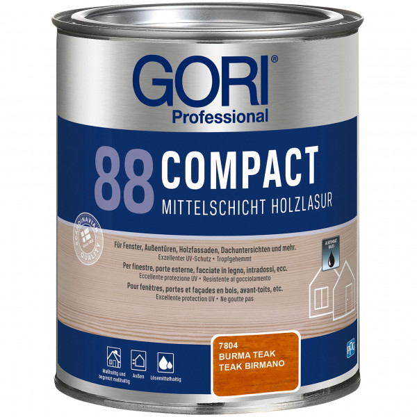 GORI 88 COMPACT Lasur (B-Ware) - 2,5 Liter (Treibholz)