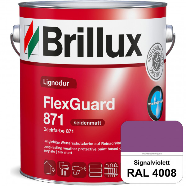 Lignodur FlexGuard 871 (Deckfarbe 871) RAL 4008 Signalviolett