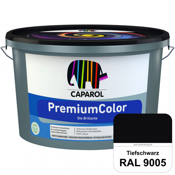 PremiumColor (RAL 9005 Tiefschwarz) Premium Farbbrillanz & hohe Strapazierfähigkeit