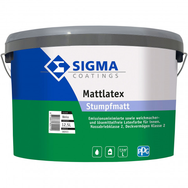Sigma Mattlatex (Weiß)