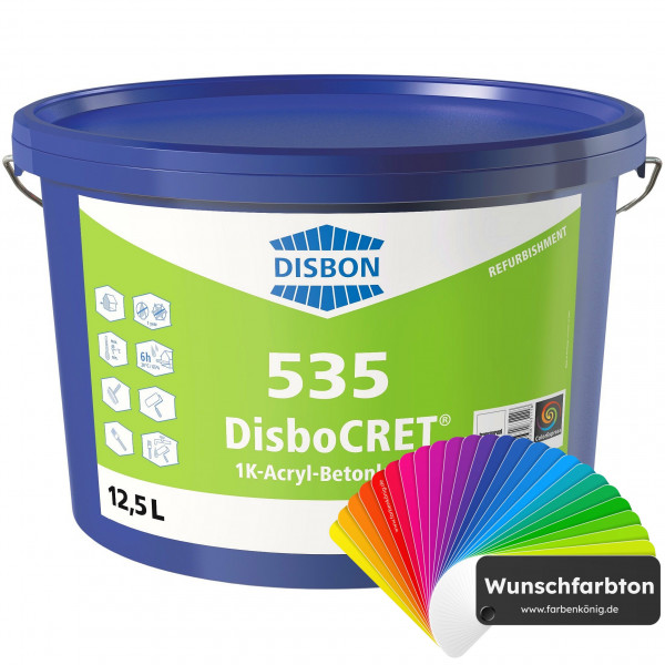 DisboCRET 535 1K-Acryl-Betonlasur (Wunschfarbton)