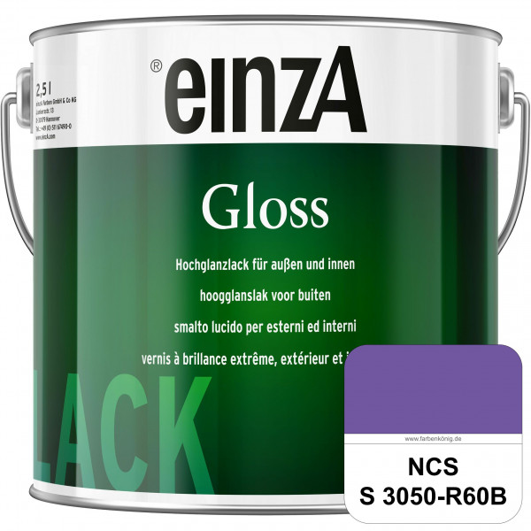 einzA Gloss (NCS S 3050-R60B) Hochwertiger Alkydharzlack in Premium-Qualität, hochglänzend.