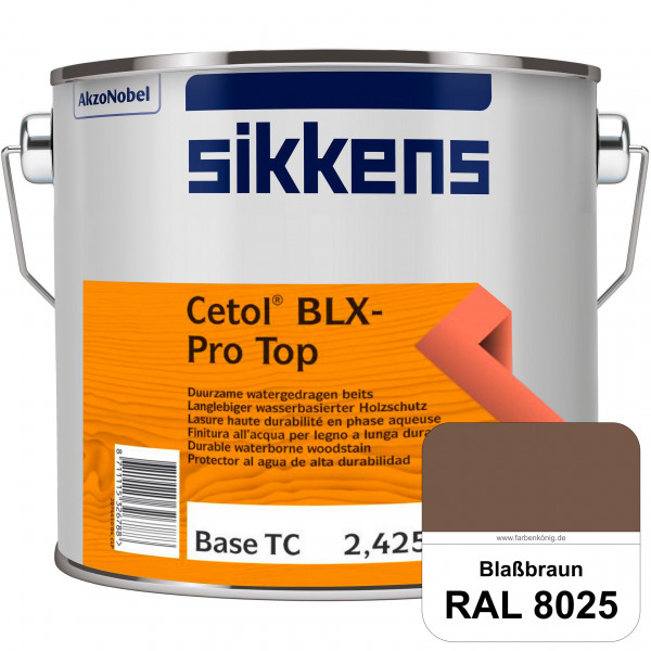 Cetol BLX-Pro Top (RAL 8025 Blassbraun) Seidenglänzende & wasserdampfdurchlässige Dickschichtlasur a