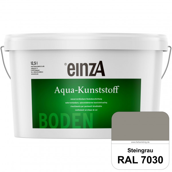 einzA Aqua-Kunststoff (RAL 7030 Steingrau)