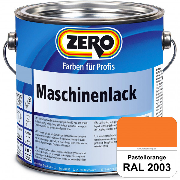 Maschinenlack (RAL 2003 Pastellorange)