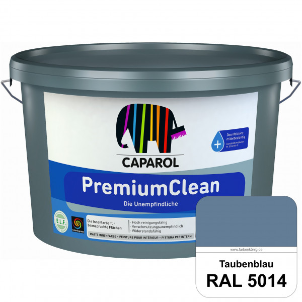 PremiumClean (RAL 5014 Taubenblau) Hoch reinigungsfähige Farbe für beanspruchte Flächen (innen)