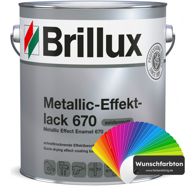 Metallic-Effektlack 670 (Wunschfarbton)